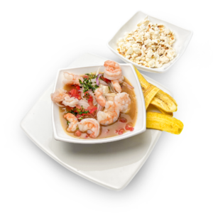 Ceviche de camarón